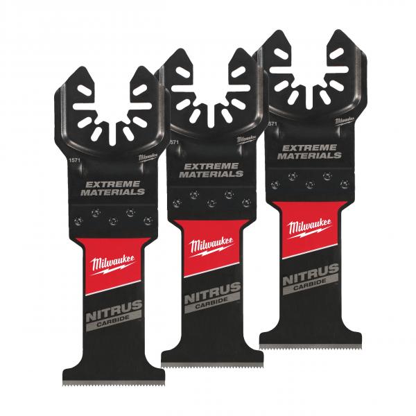 Multi-tool accessories-Open-Lok multi material blades Multi-Mat blade Nit.Carbide 35mm - 3 pc 48851573