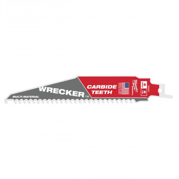 Полотно по металлу Milwaukee Heavy Duty TCT Wrecker 150х6 мм (1шт) 48005241