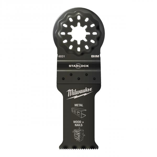 Полотно биметаллическое по мультиматериалам Milwaukee StarLock 28х47 мм (1шт) 48906031