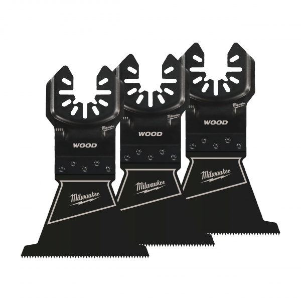 Multi-tool accessories-Open-Lok wood blades Wood plunge blade 64mm - 3 pc 48851113