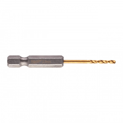 Сверло по металлу Milwaukee Shokwave HSS-G Tin Red Hex ⌀2,5 мм (10шт) 4932478175