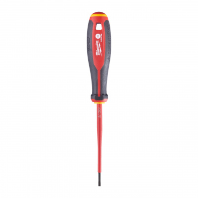 Трехгранная отвертка изолированная Milwaukee VDE SL 0.5X3X100 (1 шт) (замена для 4932464035) 4932478713