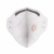 Респиратор FOLDABLE RESPIRATOR WITH VALVE складной с клапаном Milwaukee FFP2 (15шт) 4932478801