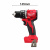 Аккумуляторная компактная дрель-шуруповерт Milwaukee M18 BLDDRC-0 4933492831