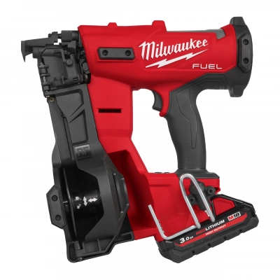 Аккумуляторный гвоздезабиватель (нейлер) с барабанным магазином Milwaukee M18 FUEL FRCN45-302X 4933498169