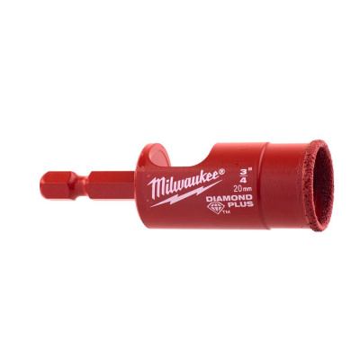 Алмазная коронка Milwaukee Diamond Plus 20 мм (1шт) 49560515