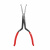 Длинногубцы с круглым захватом 8мм удлиненные Milwaukee SMALL DIAMETER HOSE GRIP PLIER 4932492500