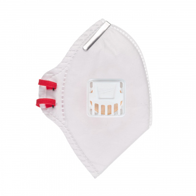 Респиратор FOLDABLE RESPIRATOR WITH VALVE складной с клапаном Milwaukee FFP2 (15шт) 4932478801