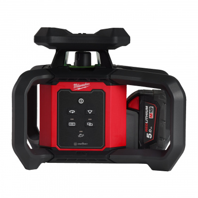 Аккумуляторный ротационный лазерный нивелир Milwaukee M18 RLOHVG300-501C 4933493194