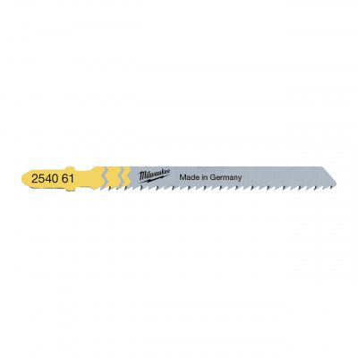 Полотно для чистой резки без сколов Milwaukee JigBl T101B 75 мм/ шаг зуба 2.5 (25шт) 4932373489