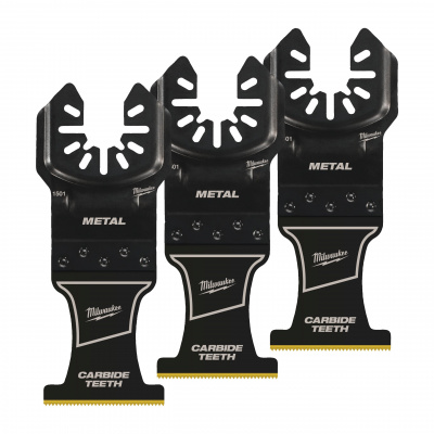 Multi-tool accessories-Open-Lok metal blades Metal plunge blade Carbide 35mm - 3 pc 48851503