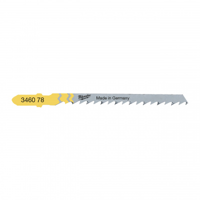 Полотно для фигурной резки Milwaukee JigBl T244D 75 мм/ шаг зуба 4 мм (5шт) 4932346078