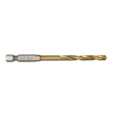 Сверло по металлу Milwaukee Shokwave HSS-G Tin Red Hex ⌀6,8 мм (1 шт) 48894716