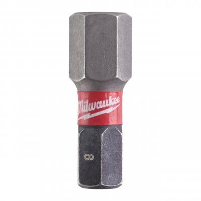 Биты для шуруповерта Shockwave Impact Duty Milwaukee Hex 8 мм X 25 мм (2шт) 4932430898
