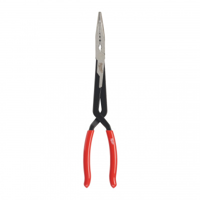 Длинногубцы Milwaukee удлиненные монтажные изогнутые 45° LONG REACH PLIER 4932492498