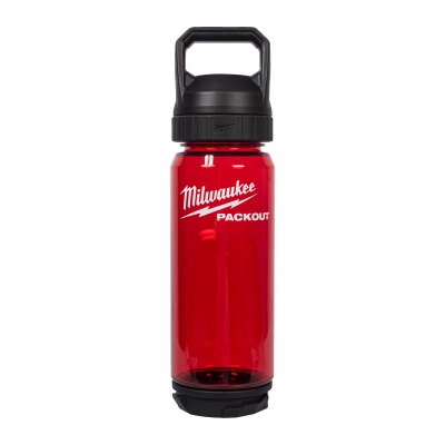 Packout Plastic Bottles Packout 740 ml Plastic Bottle Chug Lid Red 4932498636