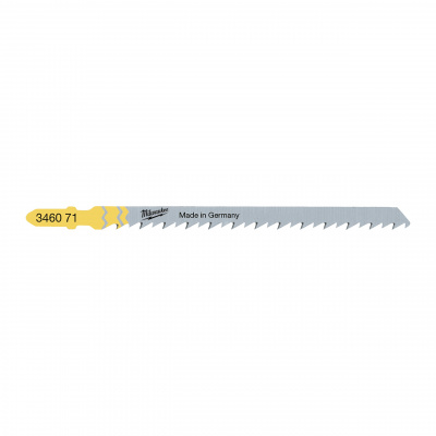 Полотно для чистой резки без сколов Milwaukee JigBl T301DL 105 мм/ шаг зуба 4 мм (5шт) 4932346071