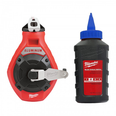 Fine Line Chalk Reel Fine Line Chalk Reel \u0026 Blue Chalk Refill 4932493814