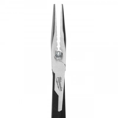 Длинногубцы Milwaukee удлиненные монтажные прямые и изогнутые 45° к-т LONG REACH PLIERS 2 PC SET 4932492499
