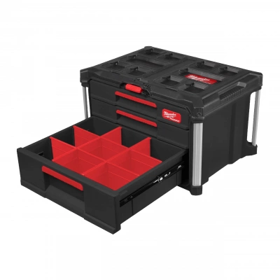 Ящик с выдвижными отсеками 2+1 Milwaukee PACKOUT DRAWER BOX 4932493190