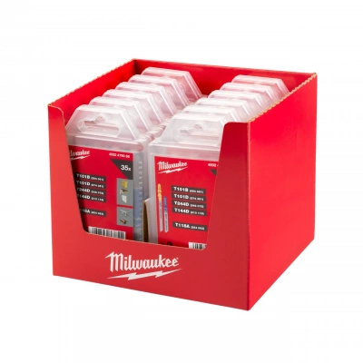 Набор полотен с T-образным хвостовиком Milwaukee JigBl Set 2 (35шт) 4932479088