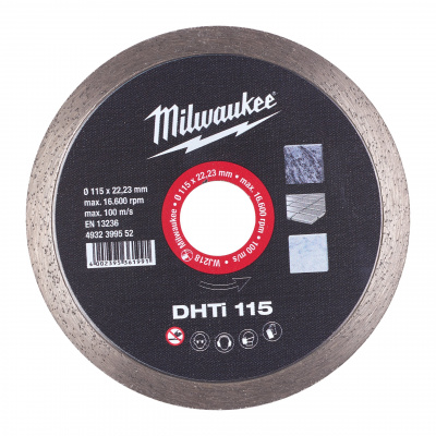 Алмазный диск Milwaukee DHTi 115 мм (1шт) 4932399552