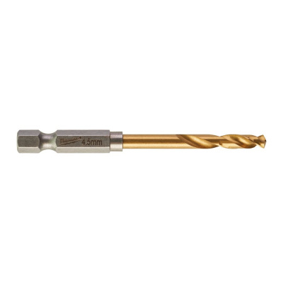 Сверло по металлу Milwaukee Shokwave HSS-G Tin Red Hex ⌀2 мм (2 шт) 48894703