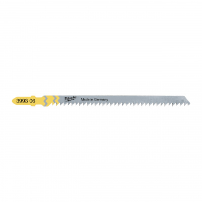 Полотно для чистой резки без сколов Milwaukee JigBl T301CD 105 мм/ шаг зуба 3 мм (5шт) 4932399306