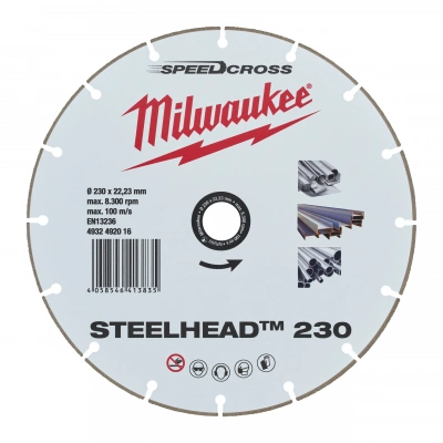 Премиальные диски Speedcross STEELHEAD™ Steelhead 230 mm - 1 pc 4932492016
