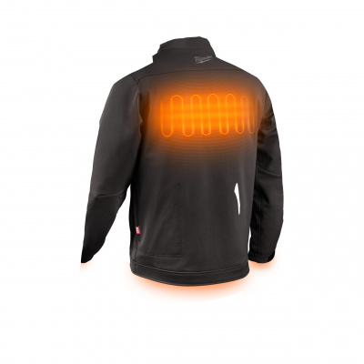 Куртка с подогревом черная M12 HJ BL5-0 (XXL) 4933478971