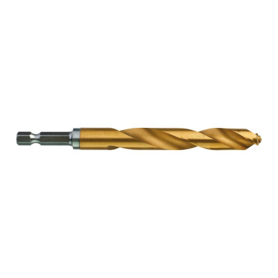 Сверло по металлу Milwaukee Shokwave HSS-G Tin Red Hex ⌀7,5 мм (1 шт) 48894718