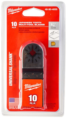 Полотно с абразивным напылением Milwaukee 32 мм (10шт) 48904055