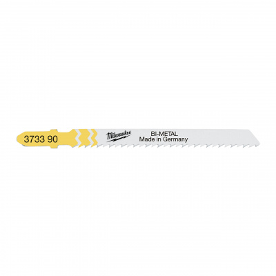Полотно для чистой резки без сколов Milwaukee JigBl T101BF 75 мм/ шаг зуба 2.5 мм (5шт) 4932373390