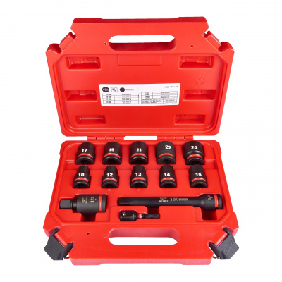 1/2" impact socket sets II Foam + PP 417 x 536 mm 1/2\u0022 STD 1 - 1 pc 4932493391