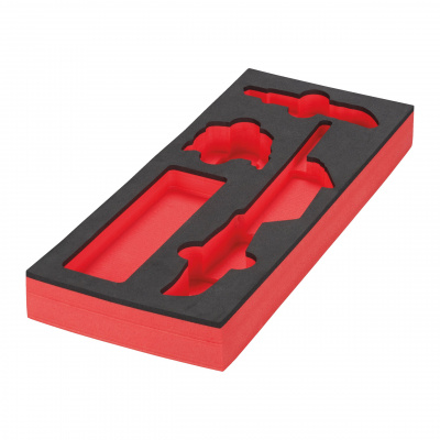 Empty Steel Storage Foam Insert Empty 3 pc Cutting and Measuring Foam Insert 4932493681