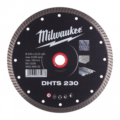 Алмазный диск Milwaukee DHTS 230 мм (1шт) 4932399550