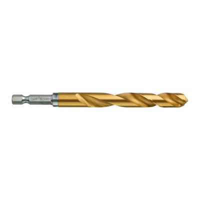 Сверло по металлу Milwaukee Shokwave HSS-G Tin Red Hex ⌀7,5 мм (1 шт) 48894718