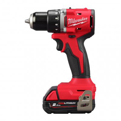 Аккумуляторная компактная дрель-шуруповерт Milwaukee M18 BLDDRC-202C 4933492833