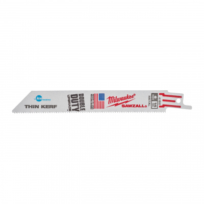 Полотно Milwaukee THIN KERF S922BF 150 x 14 мм/ шаг зуба 1.8 мм Ice Edgе (5шт) 48004182