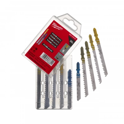Набор полотен с T-образным хвостовиком Milwaukee JigBl Set 2 (35шт) 4932479088